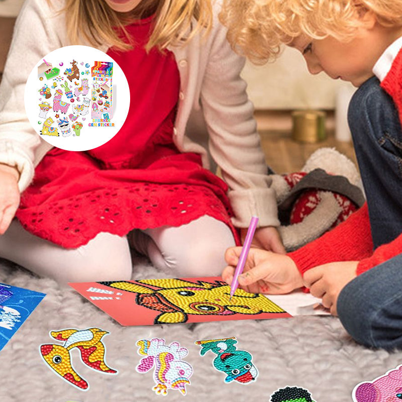 SparkleCraft - DIY Tekenfilm Diamant Schilderen voor Kinderen
