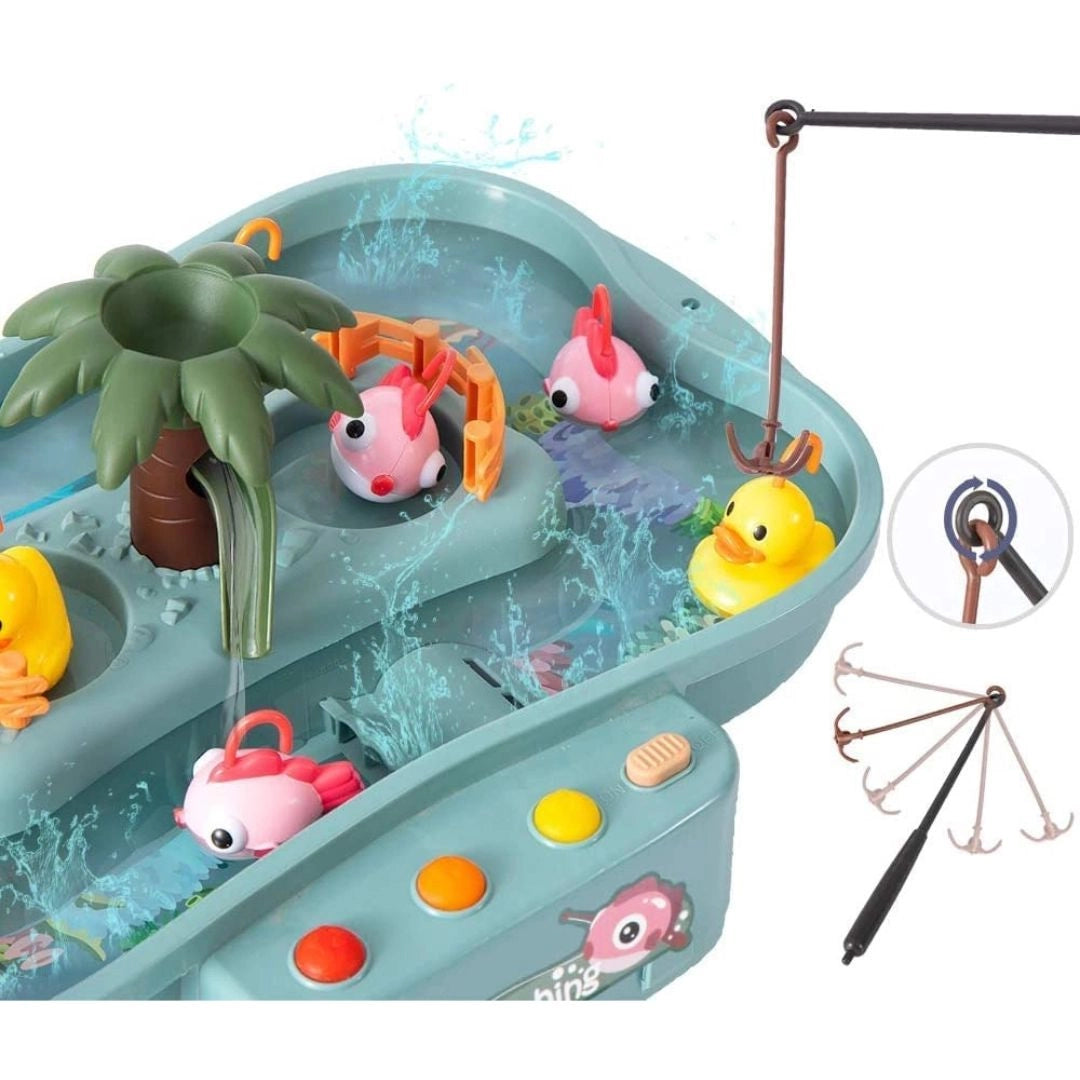 Catchly™ – Splash Eendjes & Vissen Vangspel voor Kinderen vanaf 5 Jaar