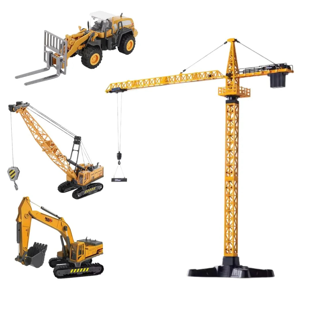 BuildBuddy™ - Bouwplaats Graafmachine Speelset voor kinderen