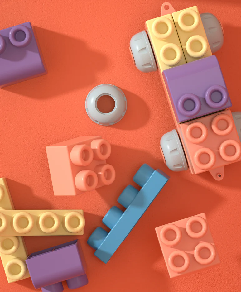 StackCraft – Montessori Houten Bouwblokken voor Kinderen vanaf 3 Jaar – Stimuleert Creatief Spel & Fijne Motoriek