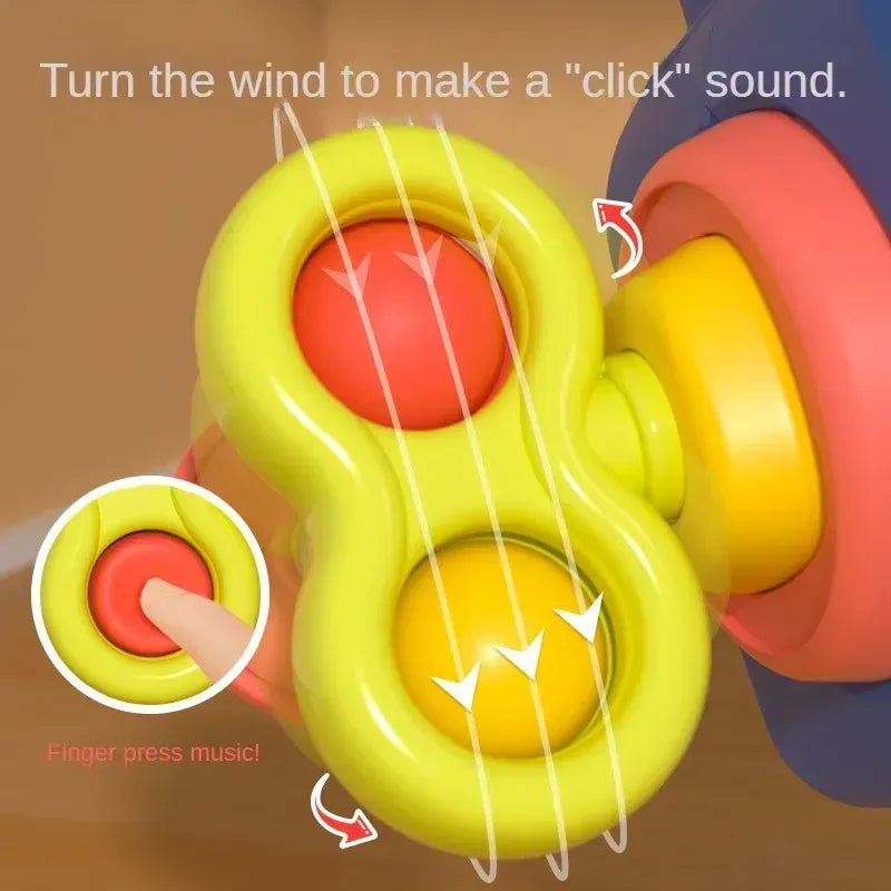 BusyBlock – Houten Activiteitenkubus voor Kinderen vanaf 12 Maanden – Stimuleert Fijne Motoriek & Ontdekkend Leren van Oorzaak en Gevolg