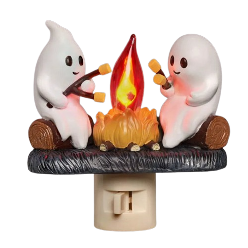 GhostGlow - Spook Nachtlampje met Vlam