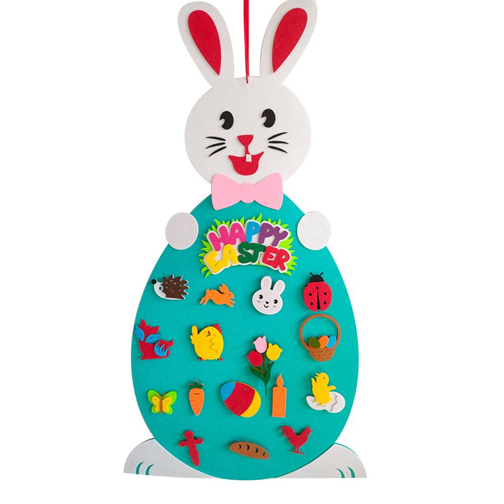 CraftyBunny- Kleuter Decoratie voor paasbord van vilt