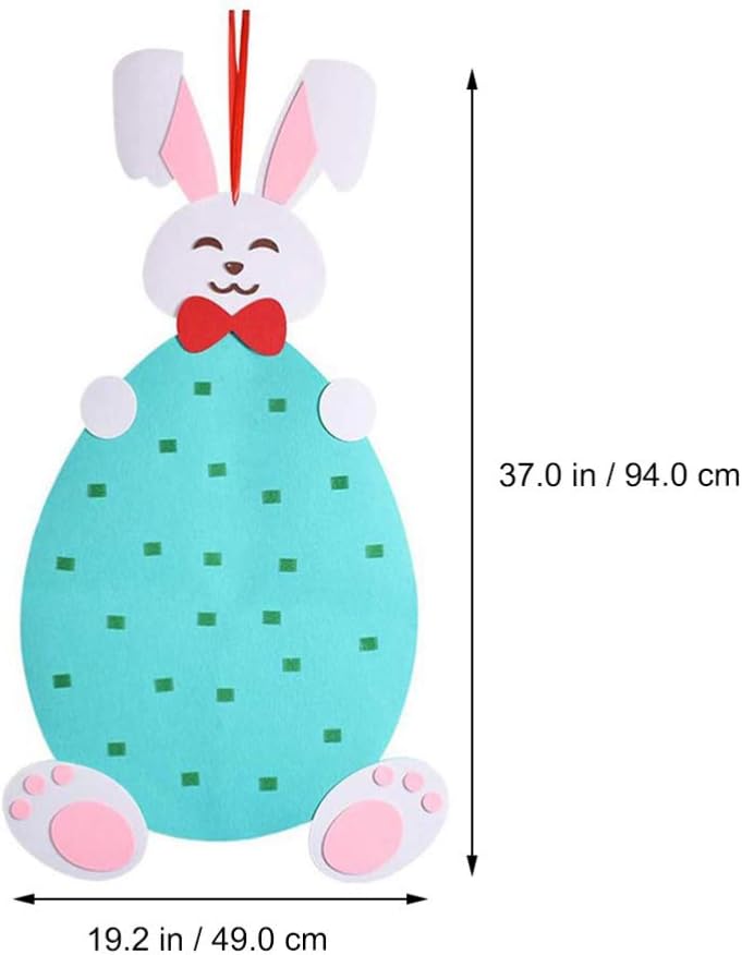 CraftyBunny- Kleuter Decoratie voor paasbord van vilt