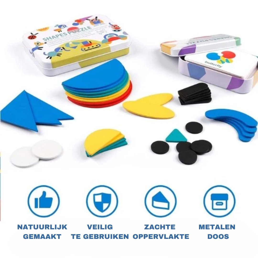 PuzzlePattern - Creativiteit Montessori Puzzelpatroon