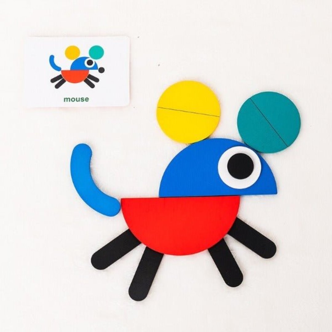 PuzzlePattern - Creativiteit Montessori Puzzelpatroon