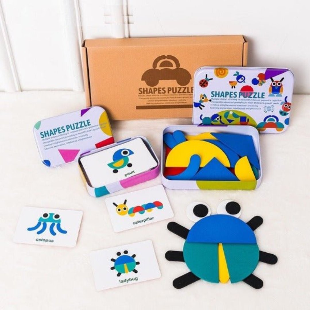 PuzzlePattern - Creativiteit Montessori Puzzelpatroon