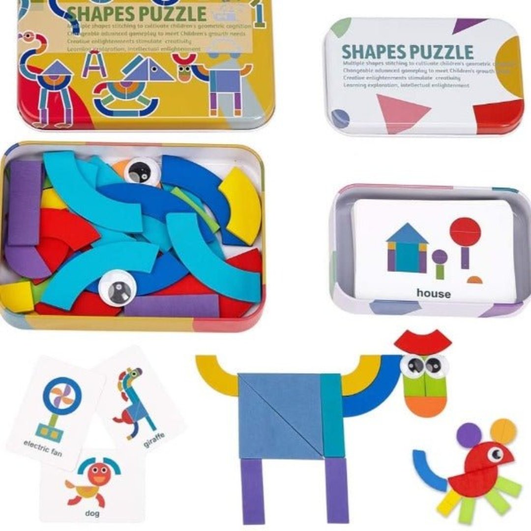 PuzzlePattern - Creativiteit Montessori Puzzelpatroon