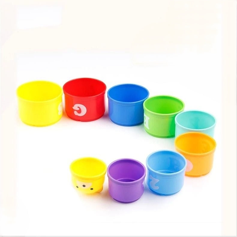 StackNLearn- Kleurrijke StapelBekers