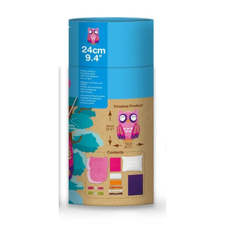 StitchiePal – Mijn Eerste Naai Pop voor Kinderen van 5+ – Versterkt Hand-Oog Coördinatie & Zelfvertrouwen in Knutselen