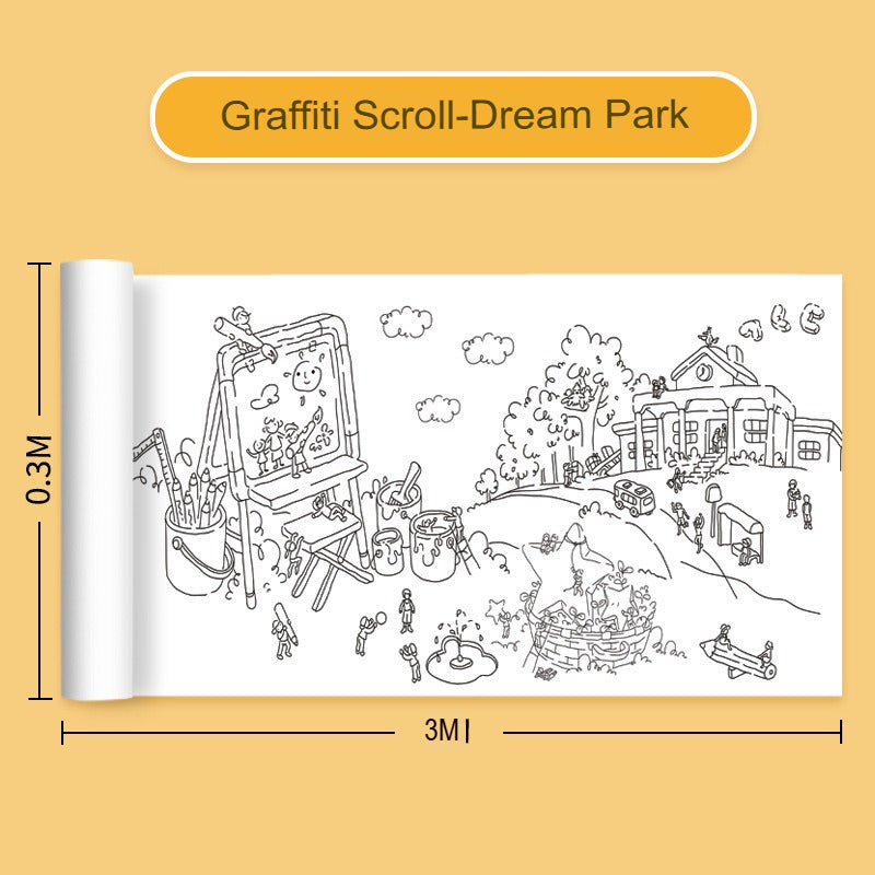 RollArt - Groot Kleurendocument Broodje van de Muur met Scheur