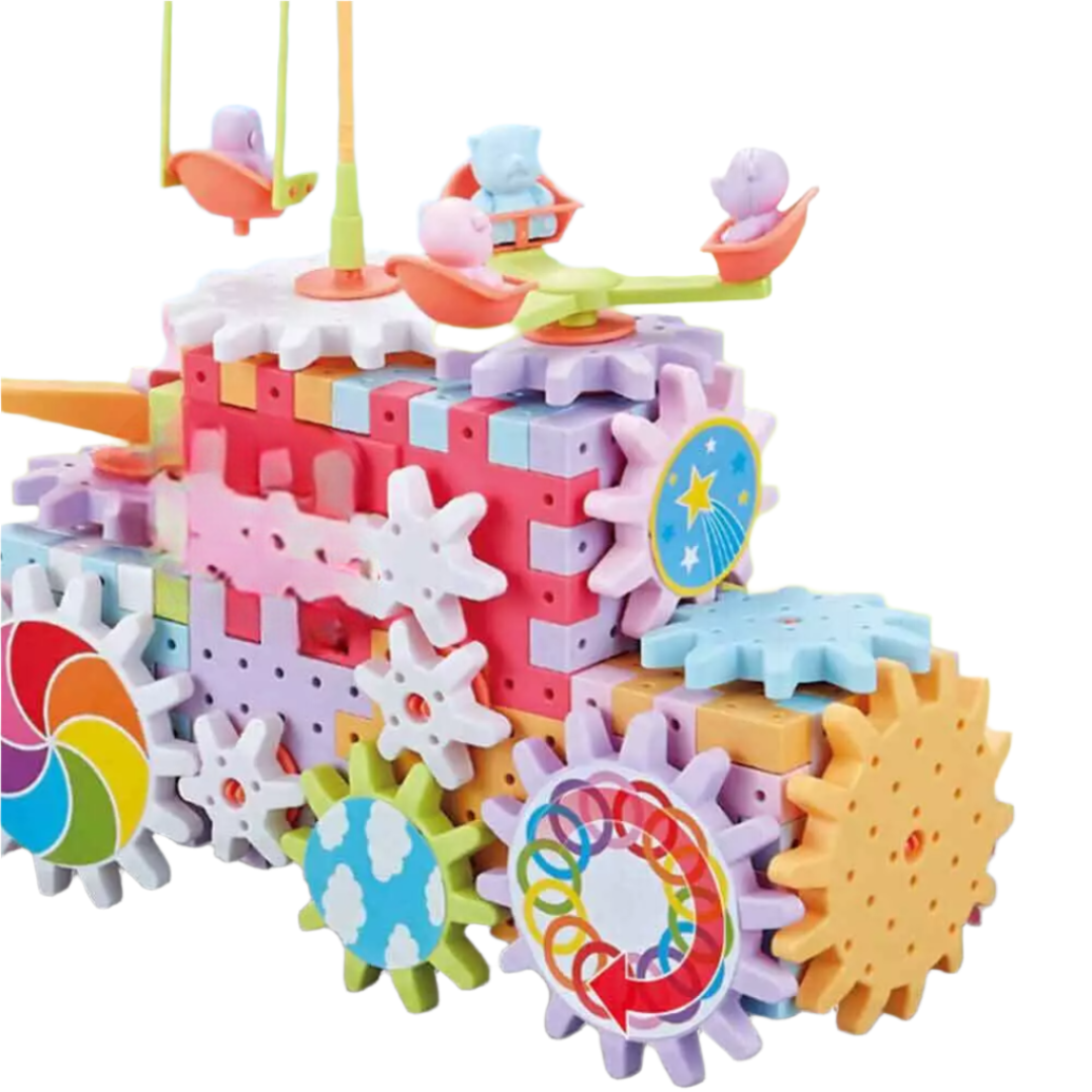 SpinFun - Educatieve Tandwiel Blok Speelgoed Set