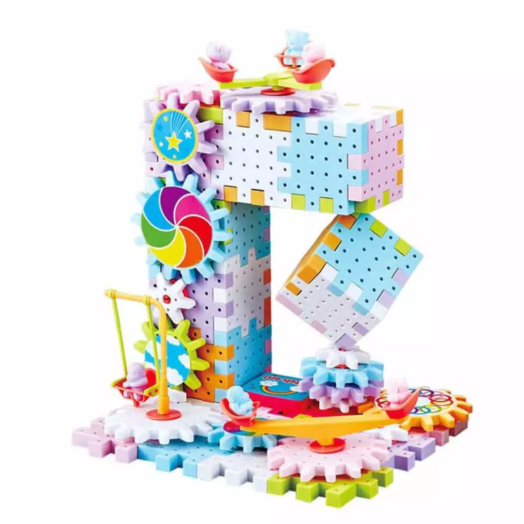 SpinFun - Educatieve Tandwiel Blok Speelgoed Set