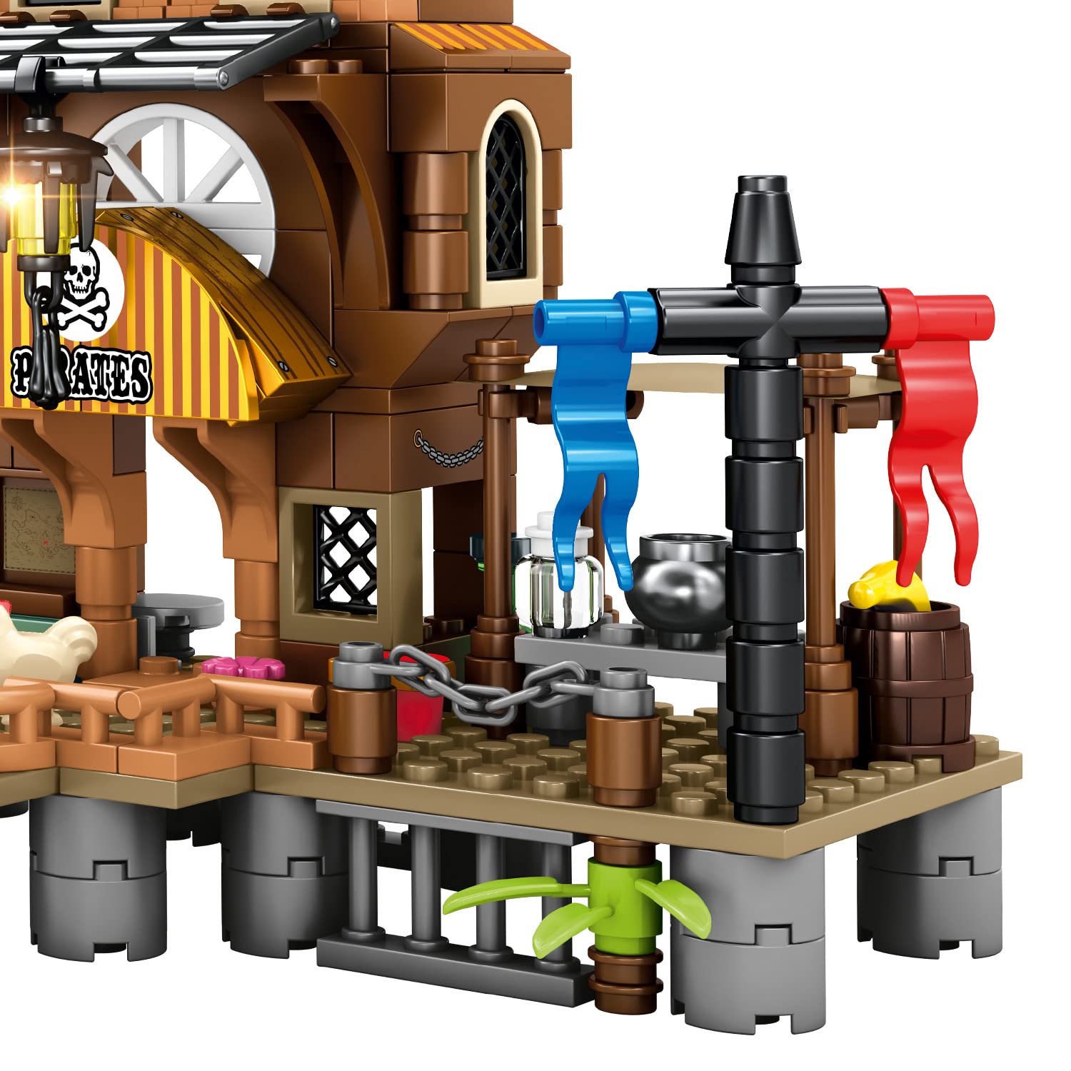 TreasureFortress - Piratenboot Bouwspeelgoed