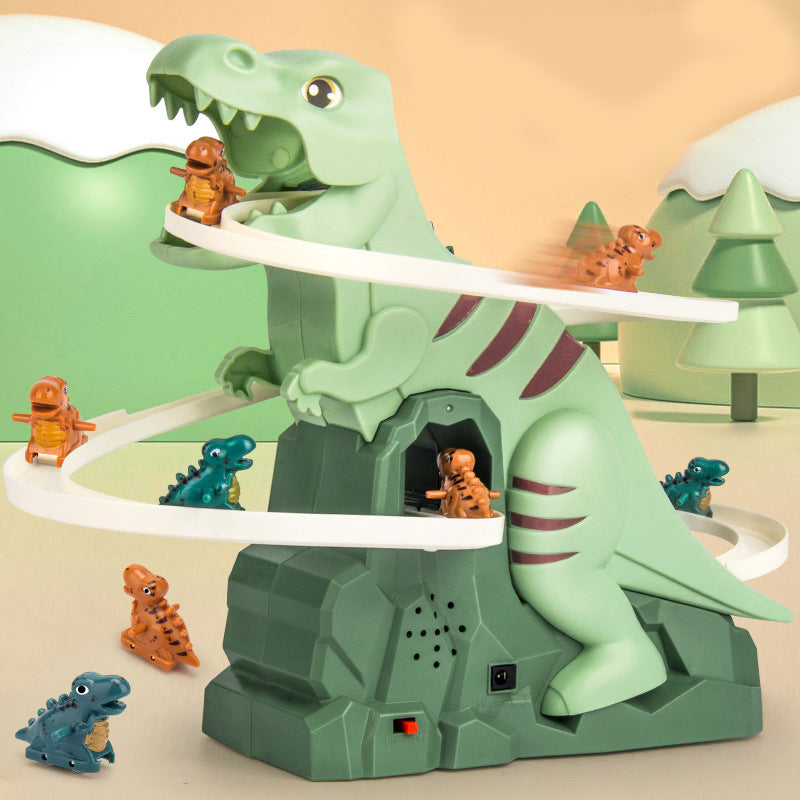 DinoTrack - Elektrische Dinosaurus Achtervolging Racebaan Speelset