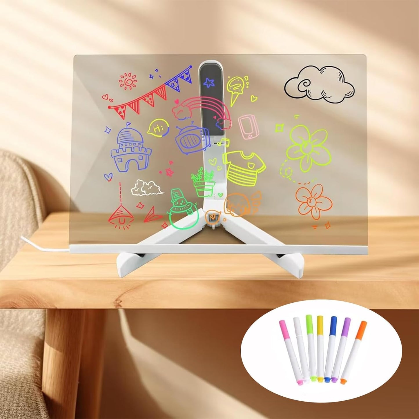 LumiBoard - Creatief Herschrijfbaar Acryl Led Bord