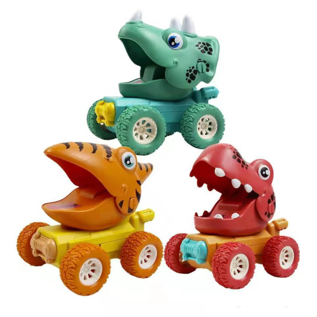 TrexTrek - Terugtrekkende Dino Monster Trucks