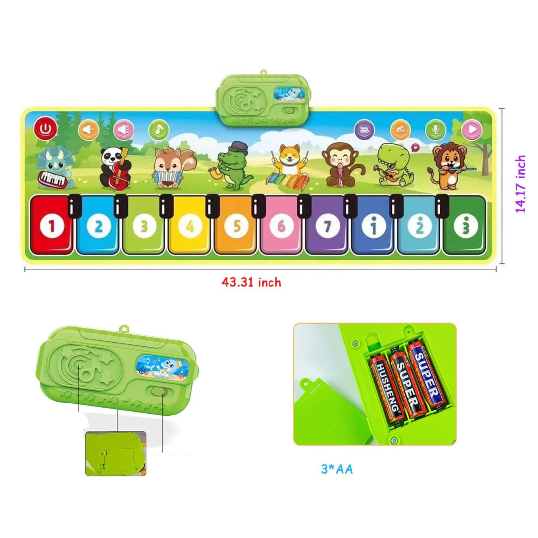 MelodyMat - Interactief pianodanskussen voor kinderen