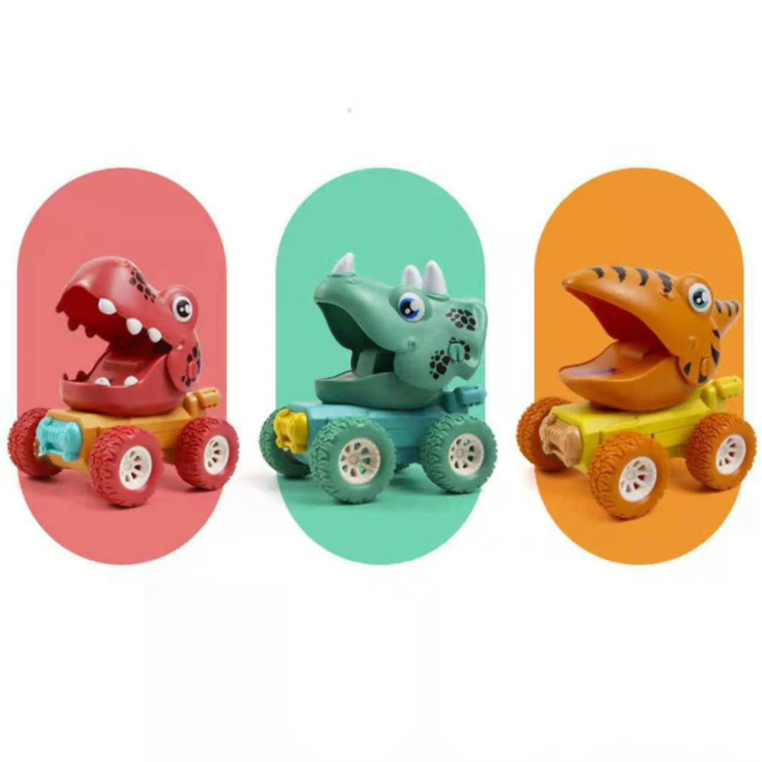TrexTrek - Terugtrekkende Dino Monster Trucks