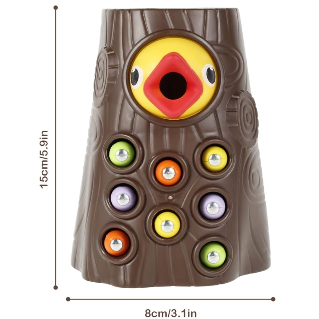 CatchCritters - Houten magnetisch wormenspel