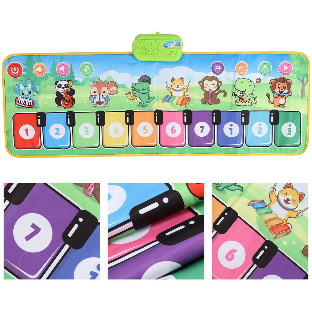 MelodyMat - Interactief pianodanskussen voor kinderen