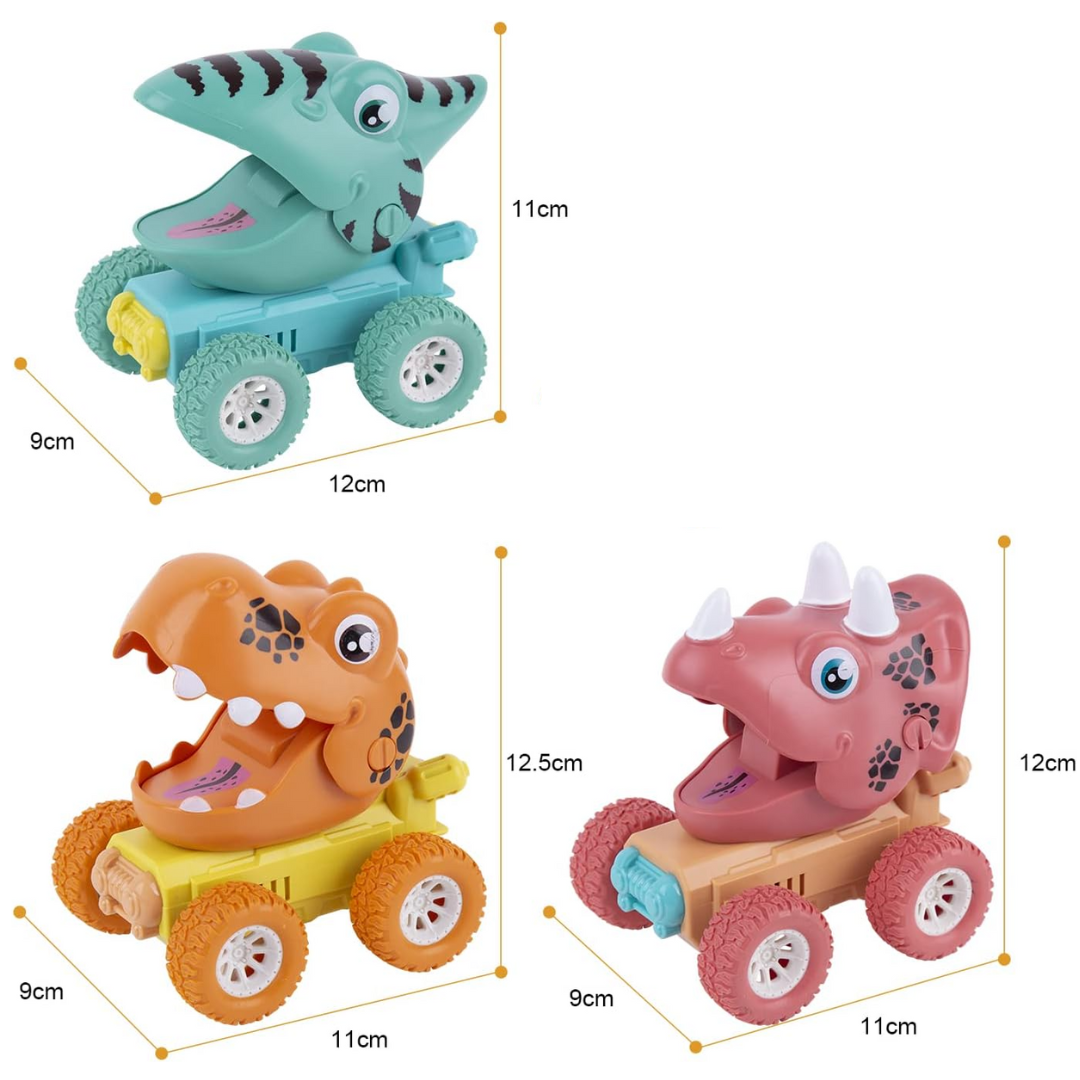 TrexTrek - Terugtrekkende Dino Monster Trucks