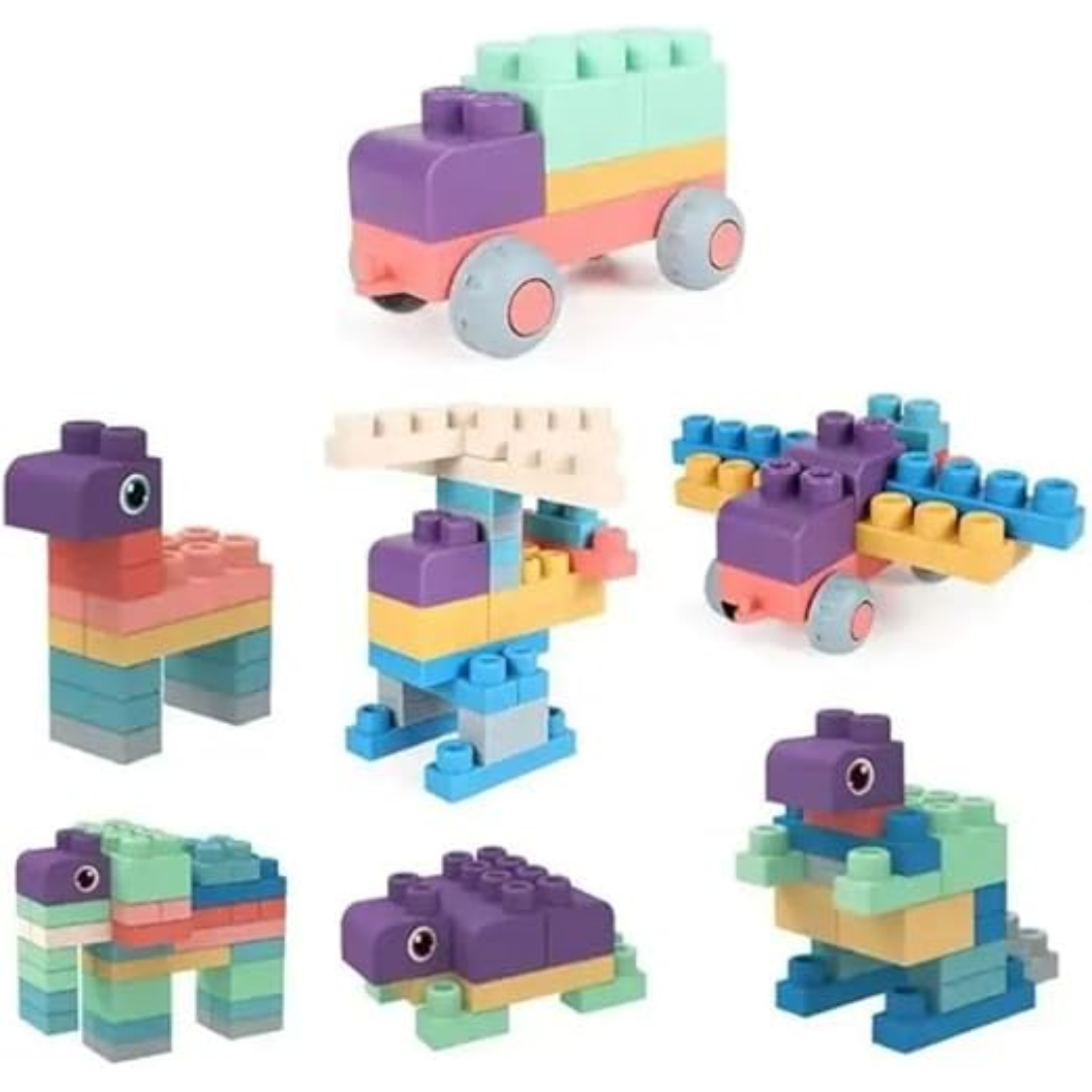 SquishCubes - Siliconen blokken voor veilig spelen