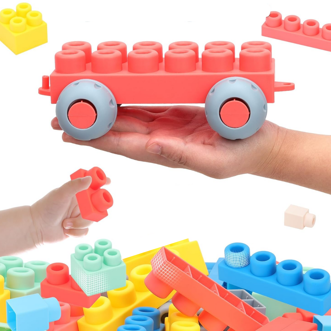 SquishCubes - Siliconen blokken voor veilig spelen