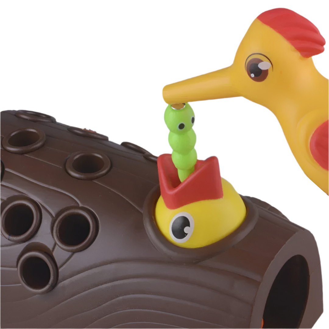 CatchCritters - Houten magnetisch wormenspel