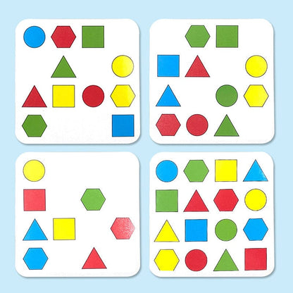 SmartMatch - Vormen Puzzel Snel Bijpassend Bordspel