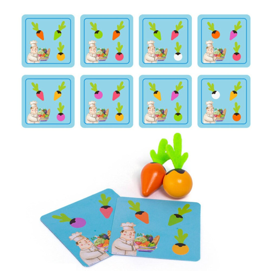 GrowGarden - Montessori Groente Speelset