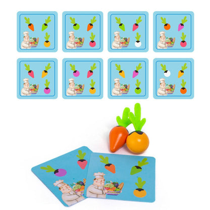 GrowGarden - Montessori Groente Speelset