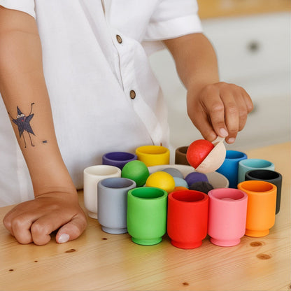 ColorNest- Waldorf Sorteer Speelgoed