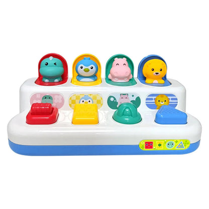 PopPress – Sensorisch Druk & Pop Knoppenspeelbord – Vanaf 6 Maanden