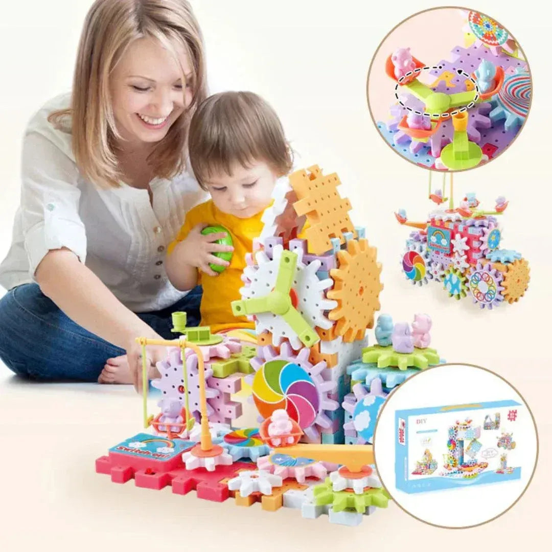 WonderBricks – Creatieve Bouwstenen Set voor Kinderen vanaf 3 Jaar – Stimuleert Verbeelding & Fijne Motoriek