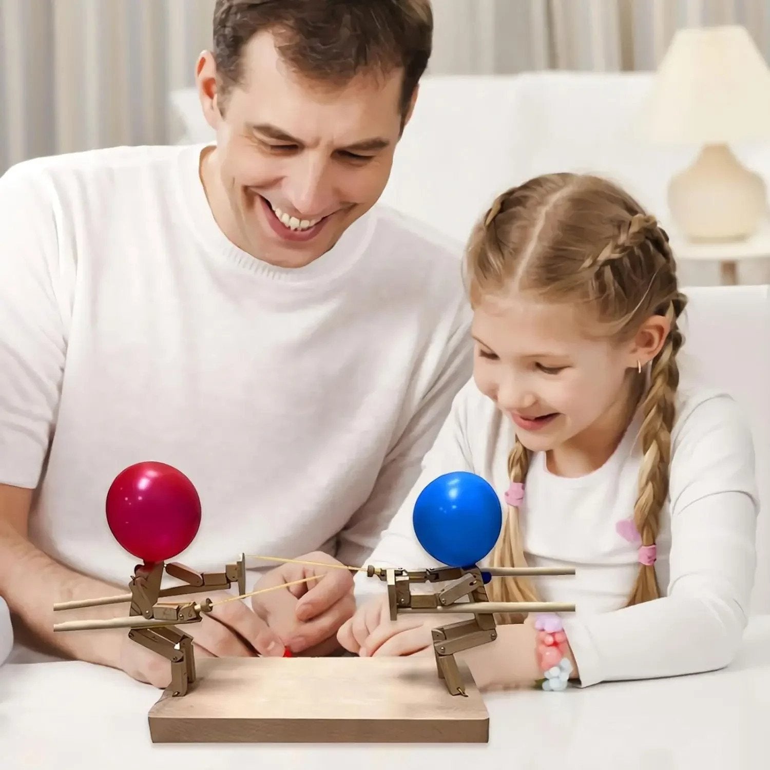 BattleMaster - Ballon Hoofden Houten Zwaardgevecht