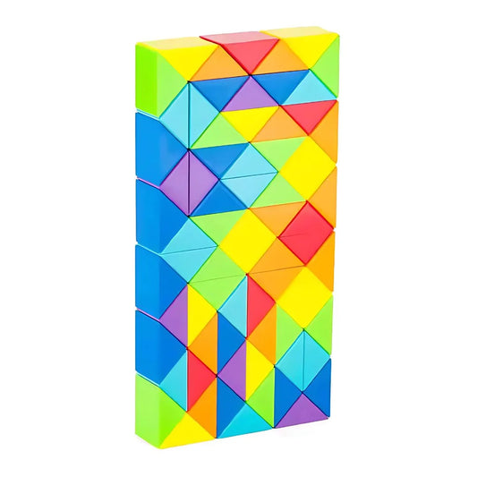 TwistFlex – Regenboog Snake Twist Puzzel voor Kinderen vanaf 5 Jaar