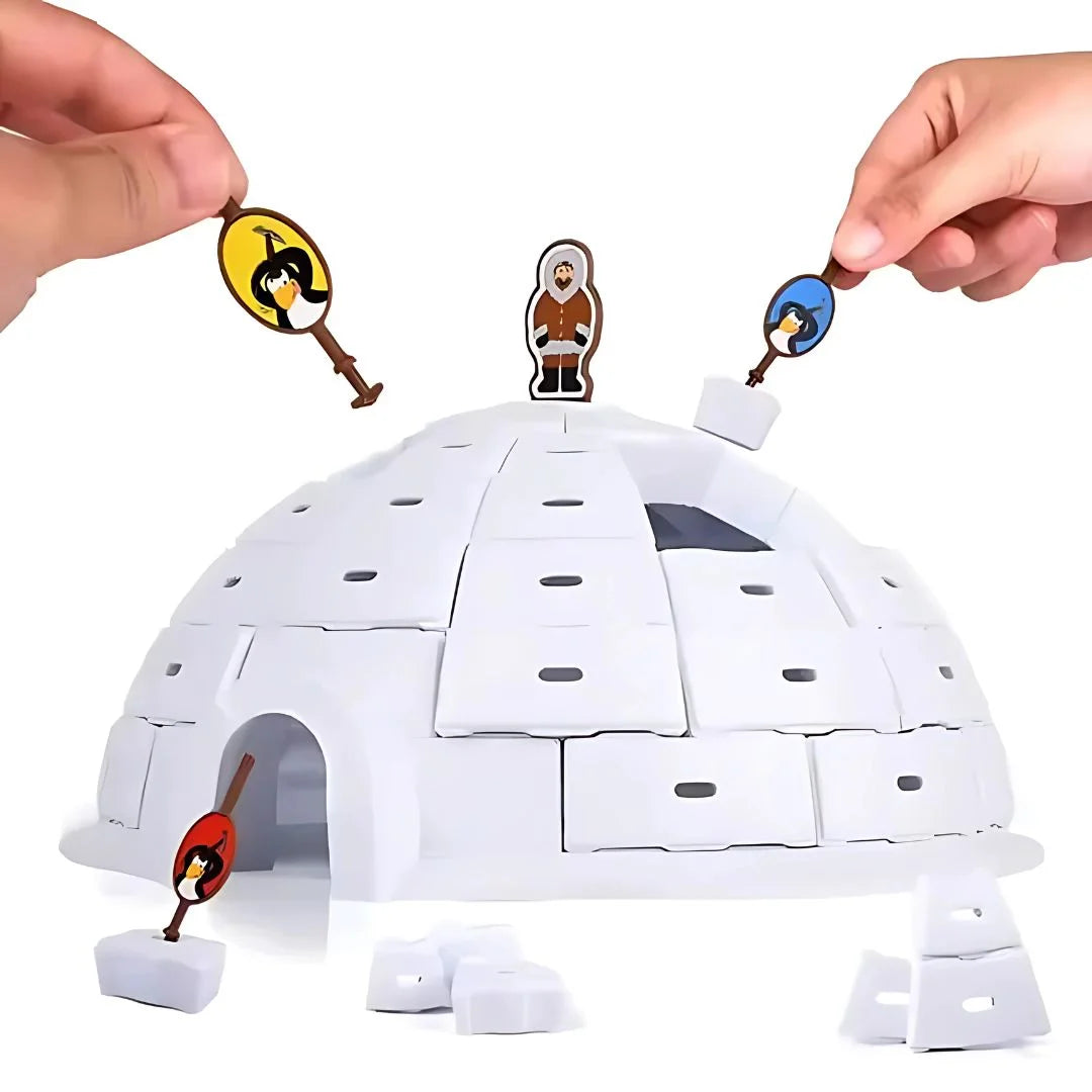 Glacy™ – Iglo Stapelspel voor Kinderen vanaf 4 Jaar