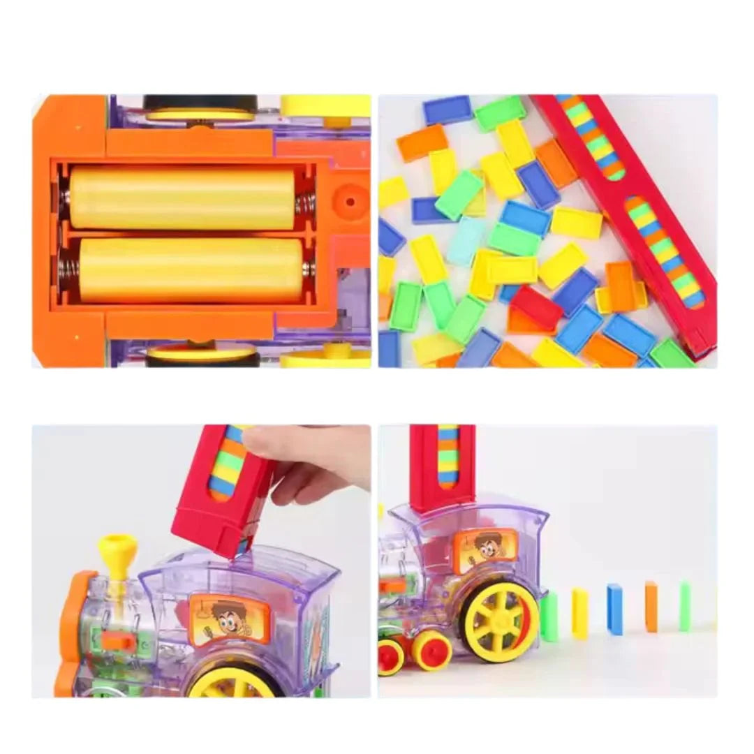 EasyDomino™ - Frustratievrije automatische dominotrein voor kinderen