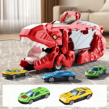 DinoDrive™ – Dinosaurusspeelgoedauto Voor Kinderen Vanaf 3 Jaar – Interactief Spel En Leren