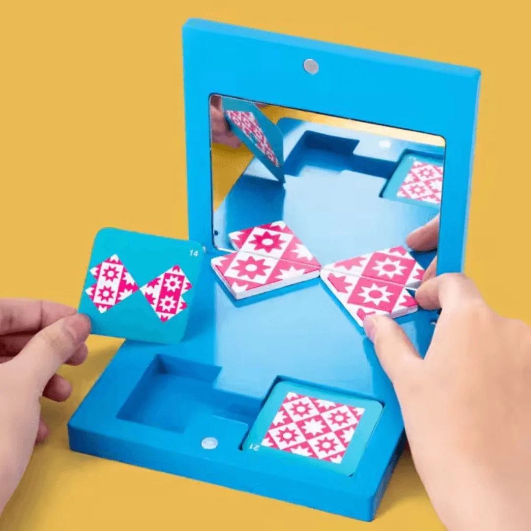 MirrorQuest™ – Puzzelspel Voor Kinderen Vanaf 4 Jaar – Verbetert Probleemoplossende Vaardigheden