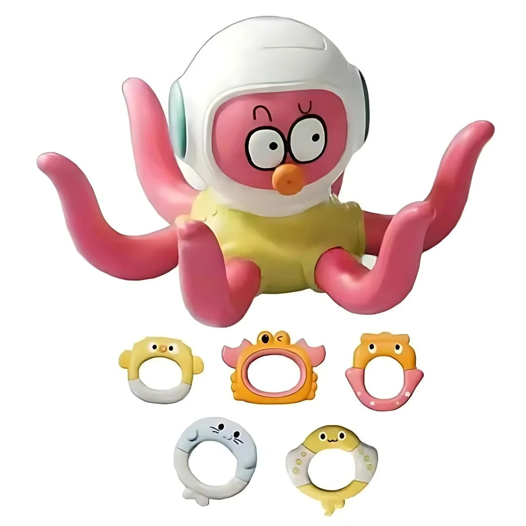 OctoLoop | Drijvende Octopus Ringwerp Spel voor Kinderen vanaf 3 Jaar
