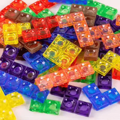 PuzzleNest™ – 3D Houten Tetris Puzzelbord Voor Kinderen Vanaf 3 Jaar – Verbetert Ruimtelijk Inzicht