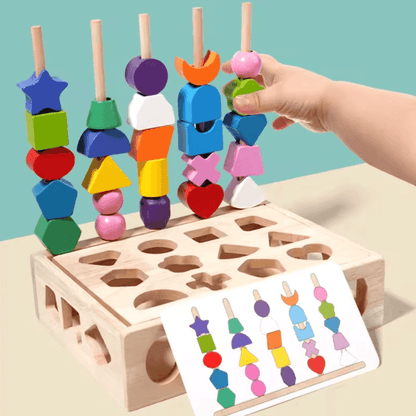 BrightNest™ – Montessori Puzzelset Voor Kinderen Vanaf 3 Jaar – Verbetert Creativiteit En Vaardigheden