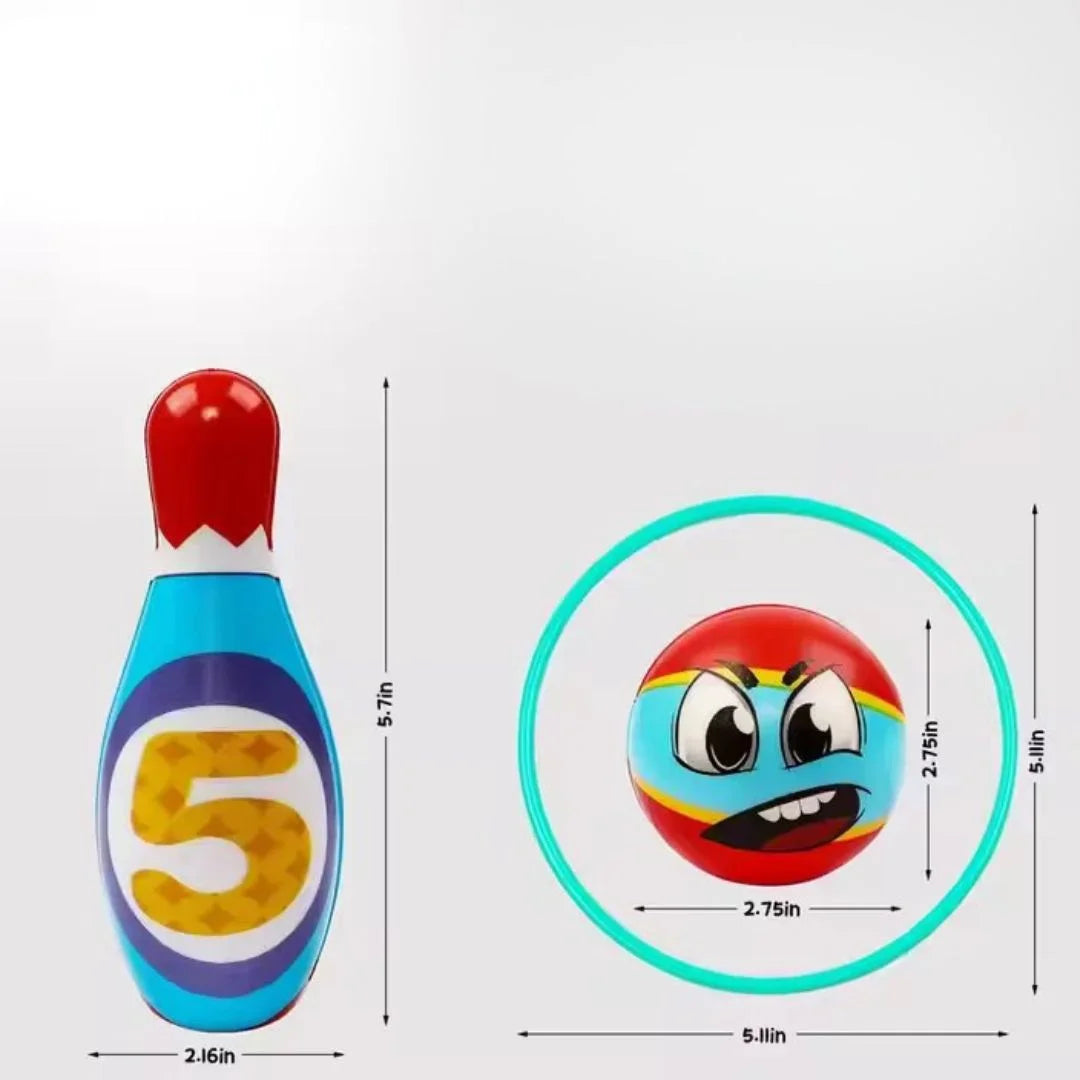 Strikey™ – Kinderen Foam Bowling Set vanaf 3 Jaar | Binnen & Buiten Spel