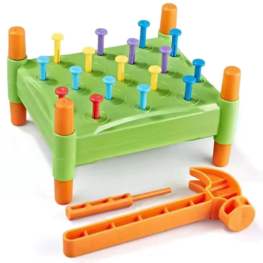 NailPop | Hamertje Tik Speelset van Kunststof voor Kinderen 3+