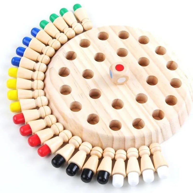 MemoryMinds- Leuk houten geheugenspel voor het ontwikkelen van cognitieve vaardigheden