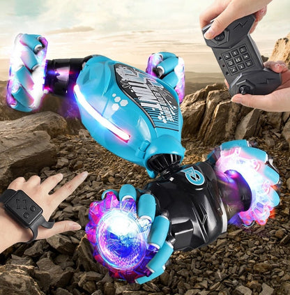 StuntCar - 360° LED Lichte Afstandsbediening Auto