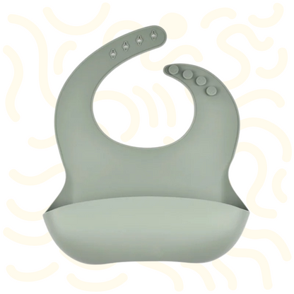 ComfyBib- Siliconen Baby Slabbetjes Waterdicht