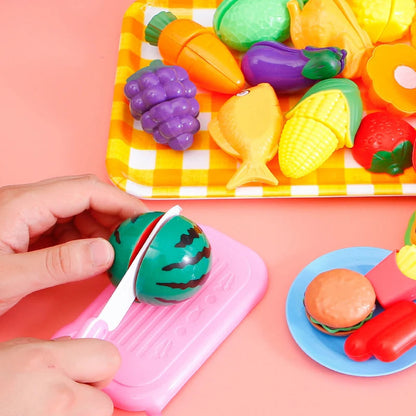 ChefPlay- Snijbare fruit- en groentespeelset